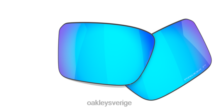 Oakley ersättningslins för heliostat T8RX01823 prizm safir polariserade linser
