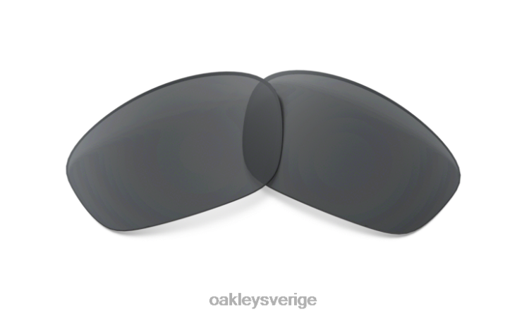 Oakley ersättningslins för rak jacka T8RX01712 svarta iridiumlinser