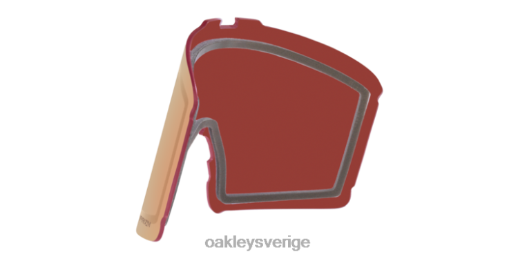 Oakley mod7 stor ersättningssköld T8RX01330 prizm roséguld linser