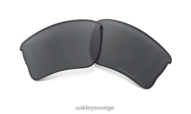 Oakley quarter jacket (ungdomspassform) ersättningslins T8RX01776 svarta iridiumpolariserade linser