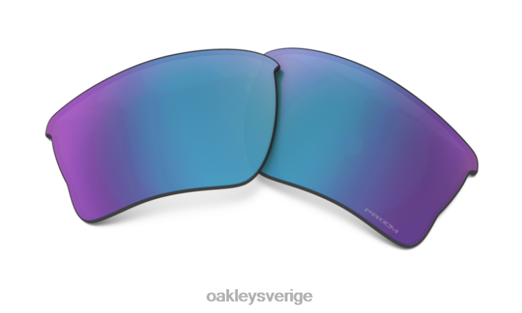 Oakley quarter jacket (ungdomspassform) ersättningslins T8RX01780 prizm safir polariserade linser