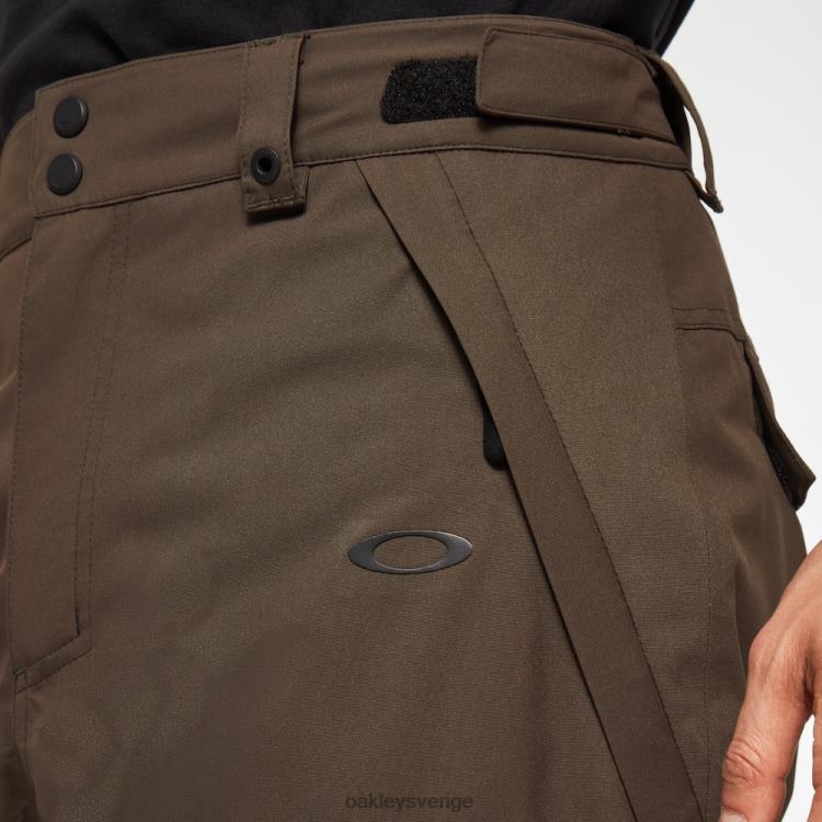 Oakley bästa cedar rc isolerade byxa T8RX02904 ny mörk borste