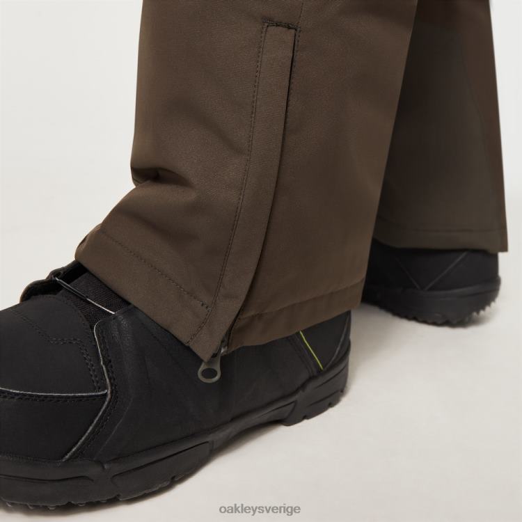 Oakley bästa cedar rc isolerade byxa T8RX02904 ny mörk borste