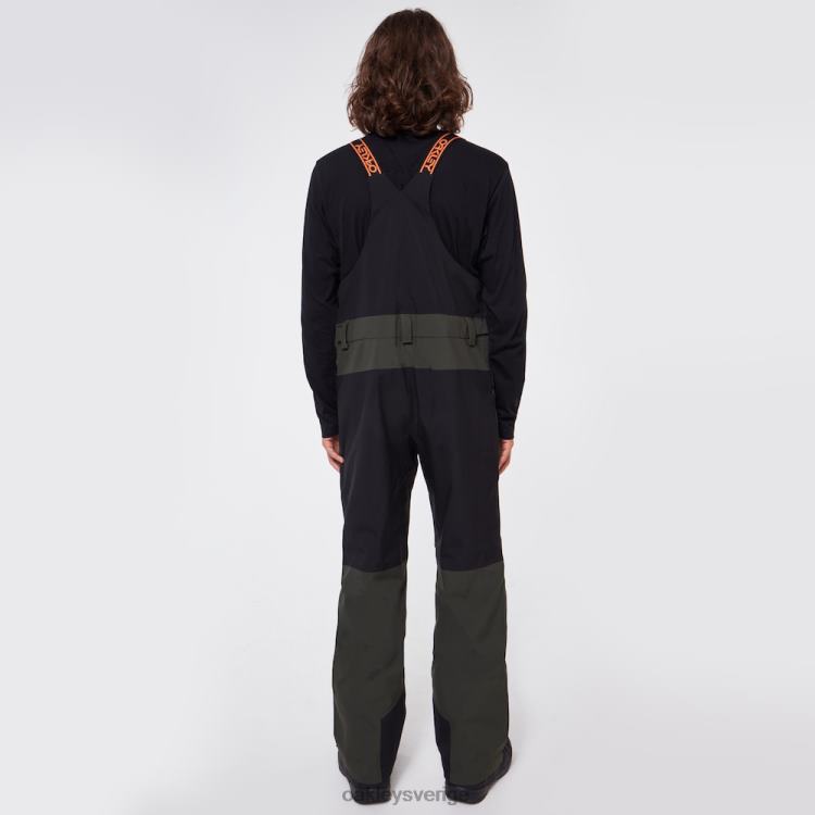 Oakley tnp skal haklapp T8RX02863 svart/grön