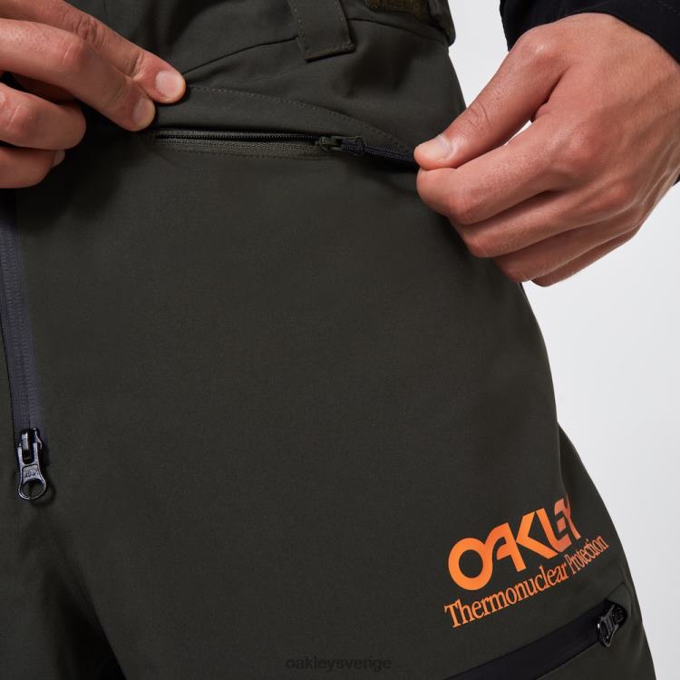 Oakley tnp skal haklapp T8RX02863 svart/grön