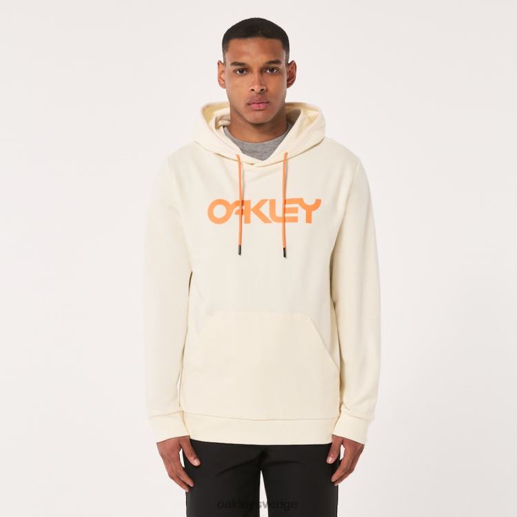 Oakley b1b po hoodie 2.0 T8RX02475 arktisk vit