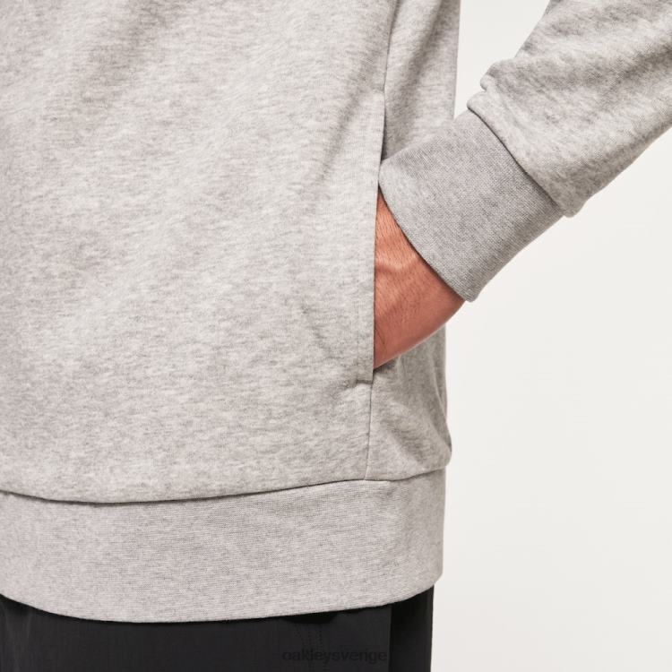 Oakley bark fz hoodie 2.0 T8RX02256 ny granitljung/famn