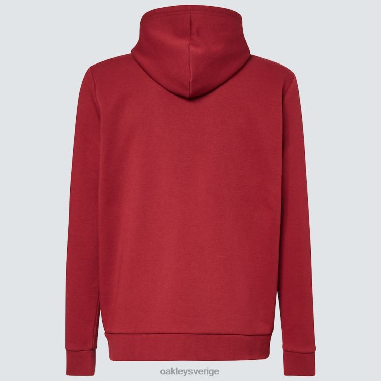 Oakley bark fz hoodie 2.0 T8RX02257 järnröd