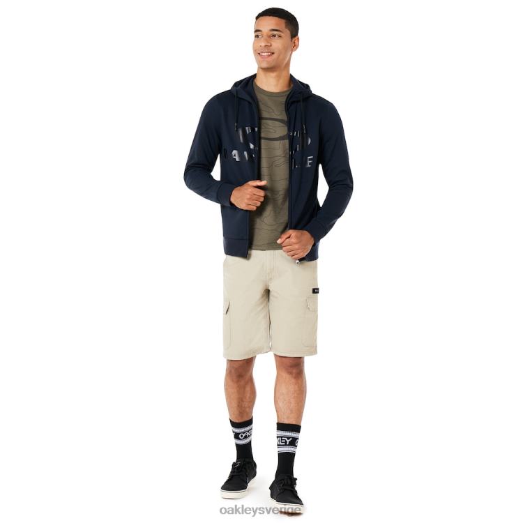 Oakley bark fz hoodie T8RX02400 famn