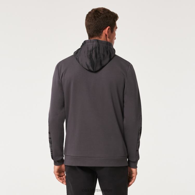 Oakley camo patch huvtröja med 1/4 dragkedja T8RX02286 enhetlig grå