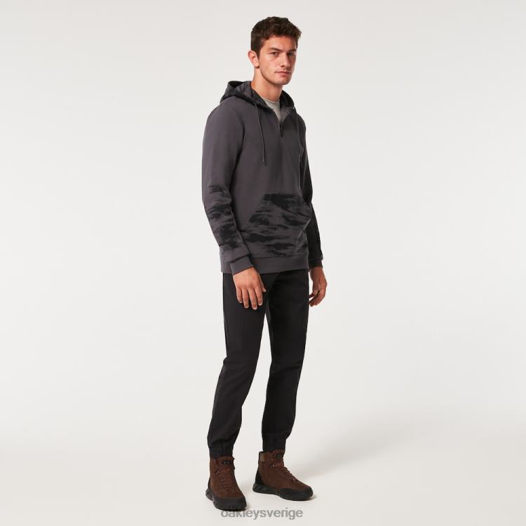 Oakley camo patch huvtröja med 1/4 dragkedja T8RX02286 enhetlig grå
