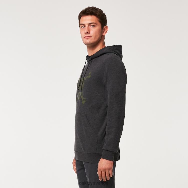 Oakley camo skull pullover hoodie T8RX02293 blackout hthr