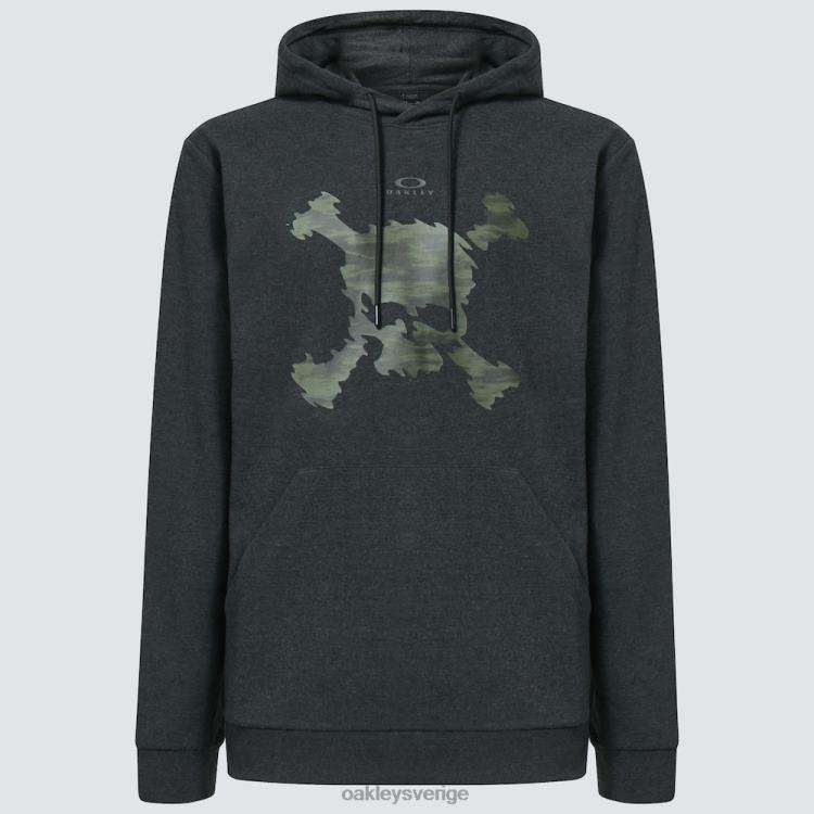Oakley camo skull pullover hoodie T8RX02293 blackout hthr