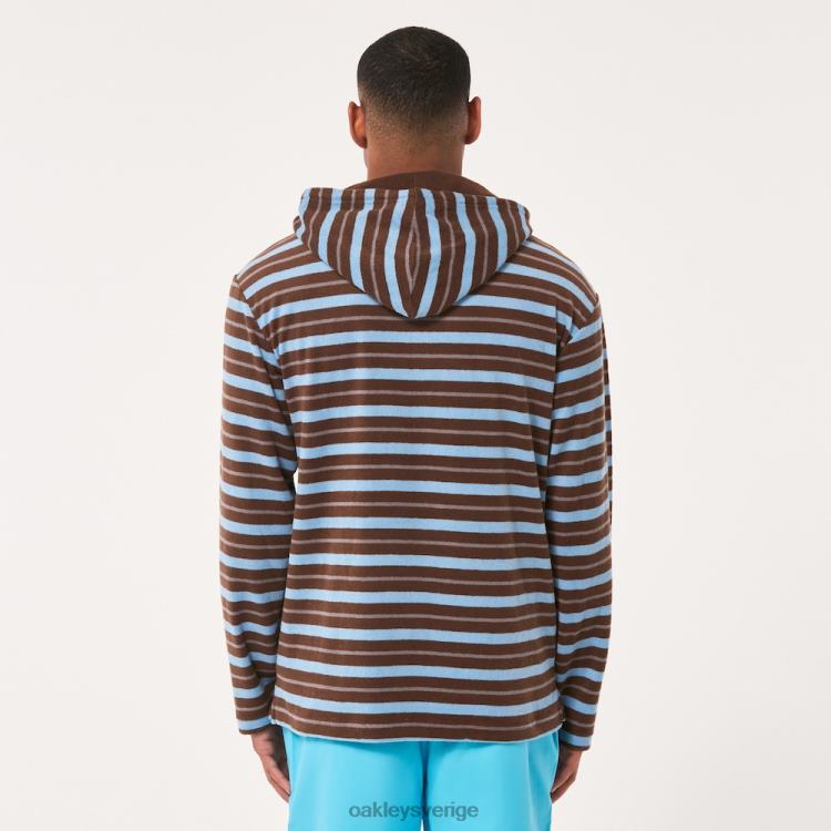 Oakley dawny 1/4 hoodie med dragkedja T8RX02234 karaffränder