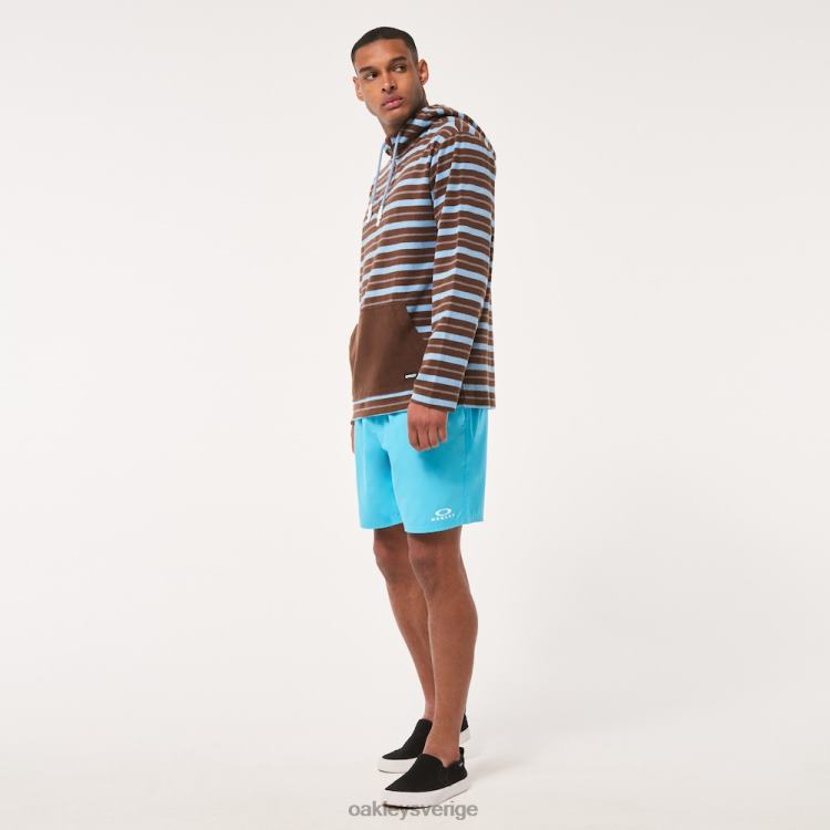 Oakley dawny 1/4 hoodie med dragkedja T8RX02234 karaffränder