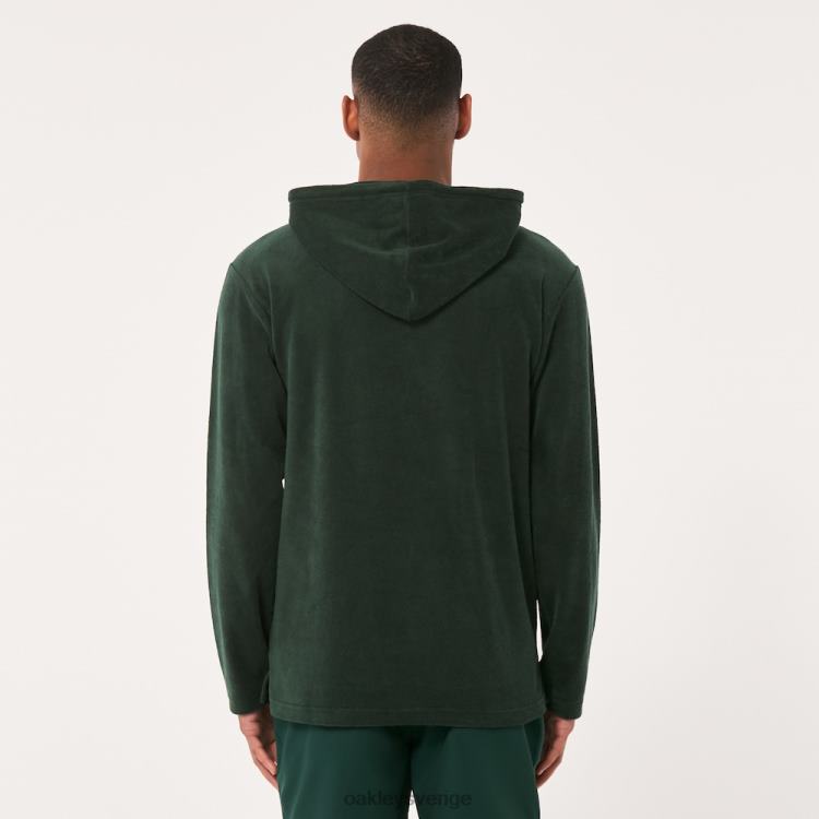 Oakley dawny 1/4 hoodie med dragkedja T8RX02237 Jägargrönt