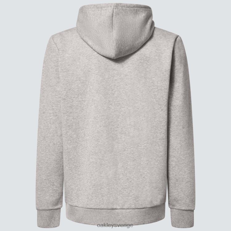 Oakley ellips huvtröja med dragkedja T8RX02280 ny granit hthr