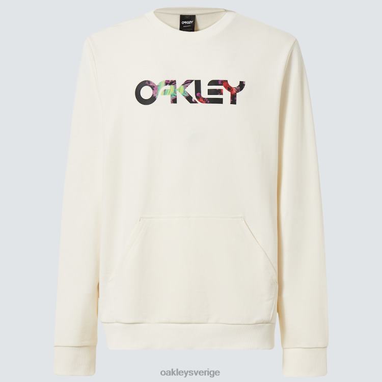 Oakley floral splash b1b besättning T8RX02123 arktisk vit