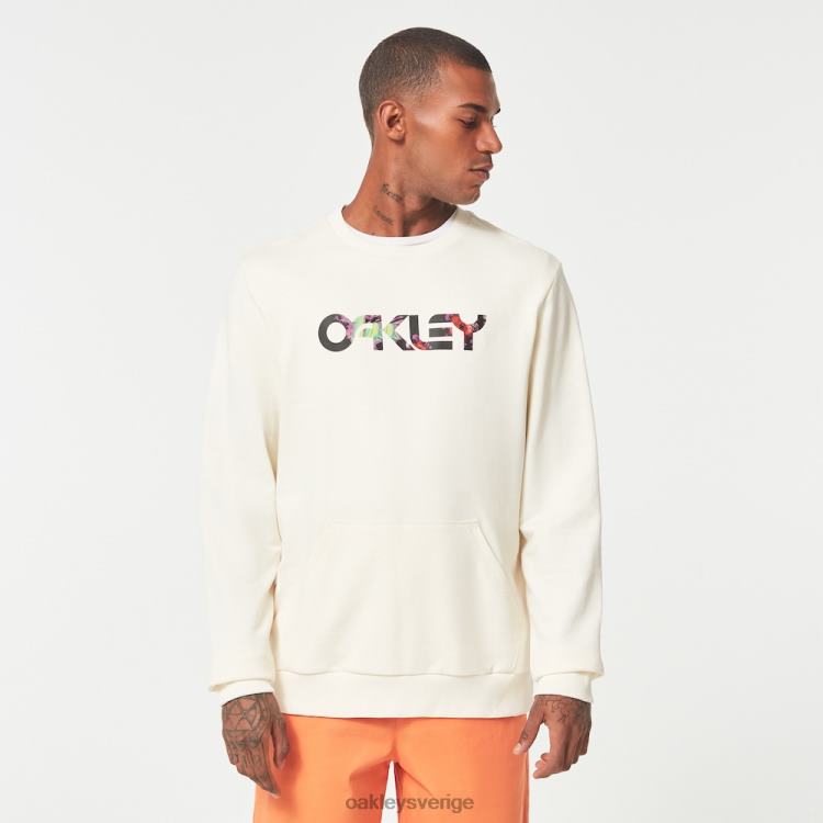 Oakley floral splash b1b besättning T8RX02123 arktisk vit