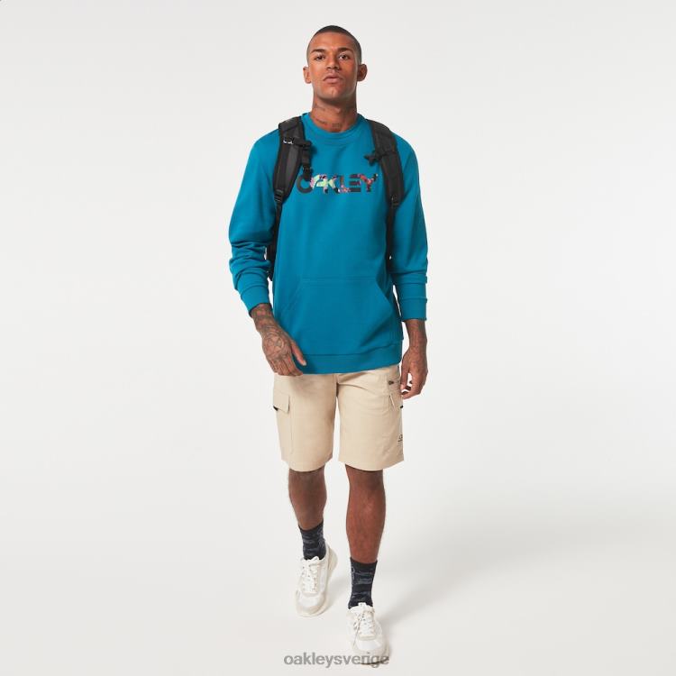 Oakley floral splash b1b besättning T8RX02124 norrsken blå