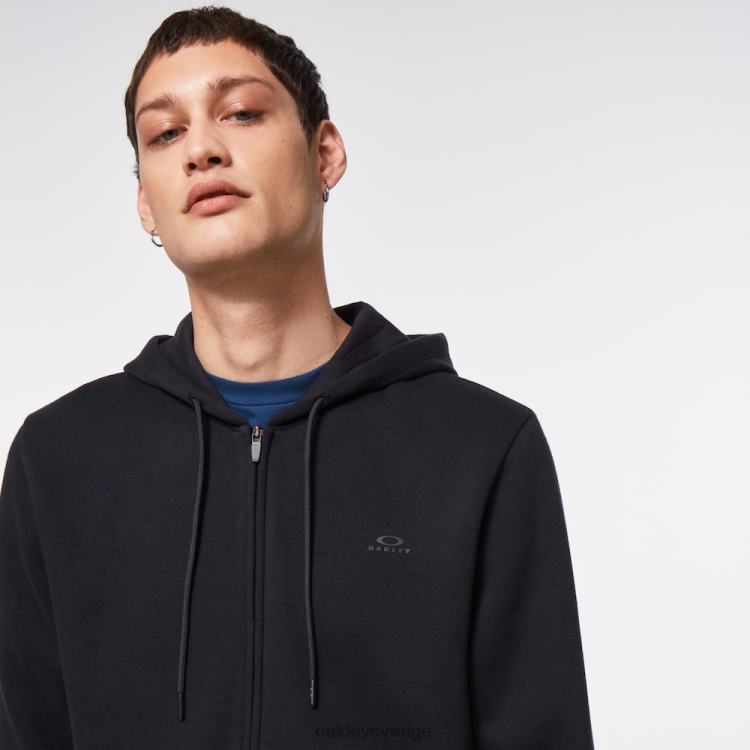 Oakley koppla av hoodie med dragkedja T8RX02422 mörkläggning