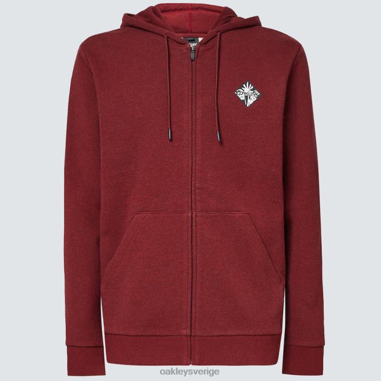 Oakley palms b1b fz sweatshirt T8RX02533 järnröd ljung