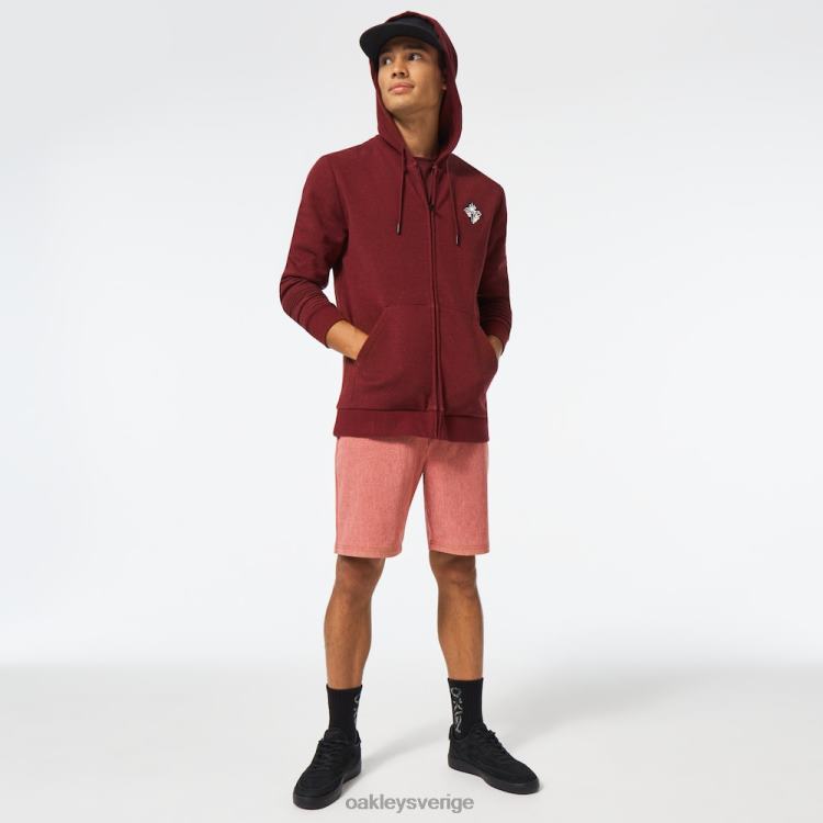 Oakley palms b1b fz sweatshirt T8RX02533 järnröd ljung