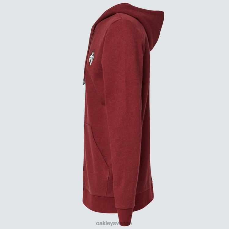 Oakley palms b1b fz sweatshirt T8RX02533 järnröd ljung