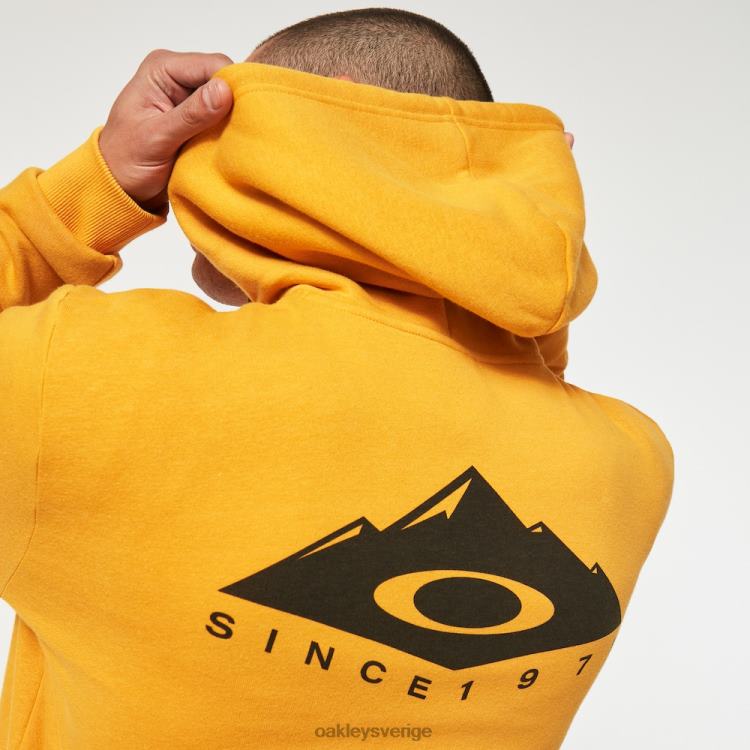 Oakley peak po hoodie T8RX02321 bärnstensgul