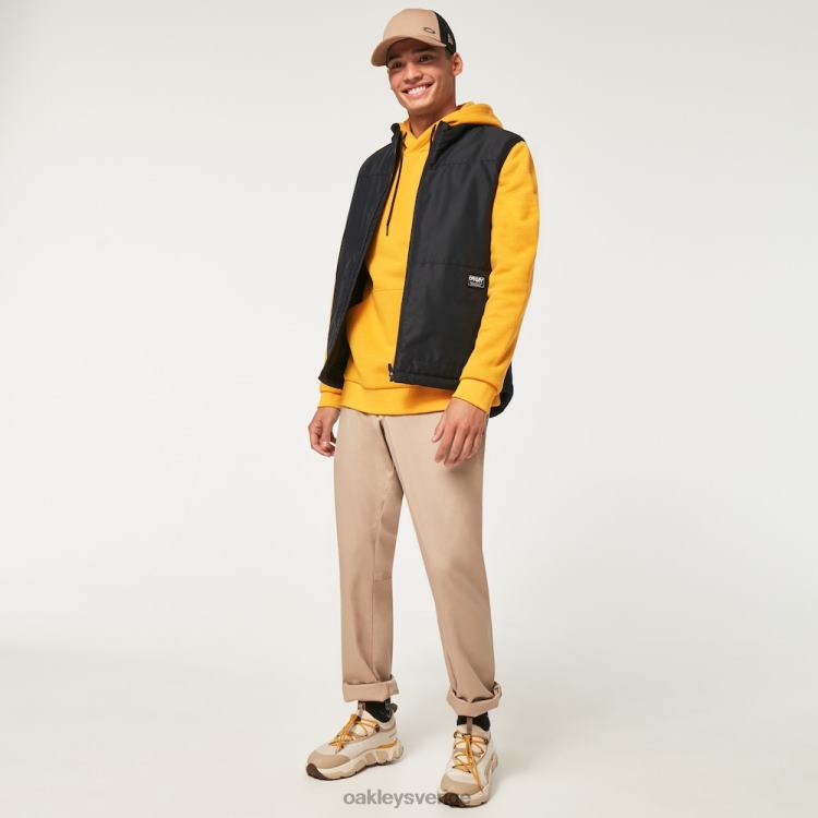 Oakley peak po hoodie T8RX02321 bärnstensgul