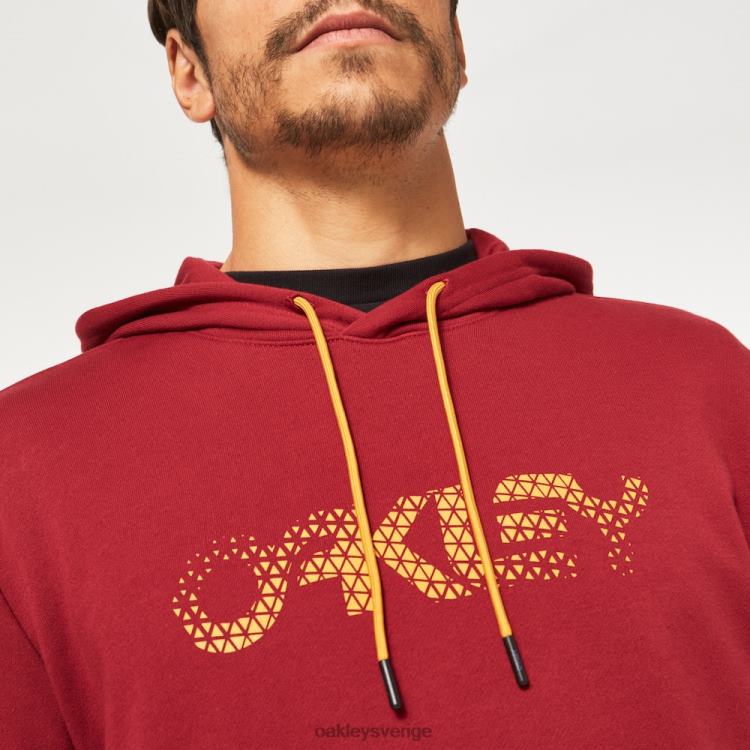 Oakley post po hoodie T8RX02509 järnröd