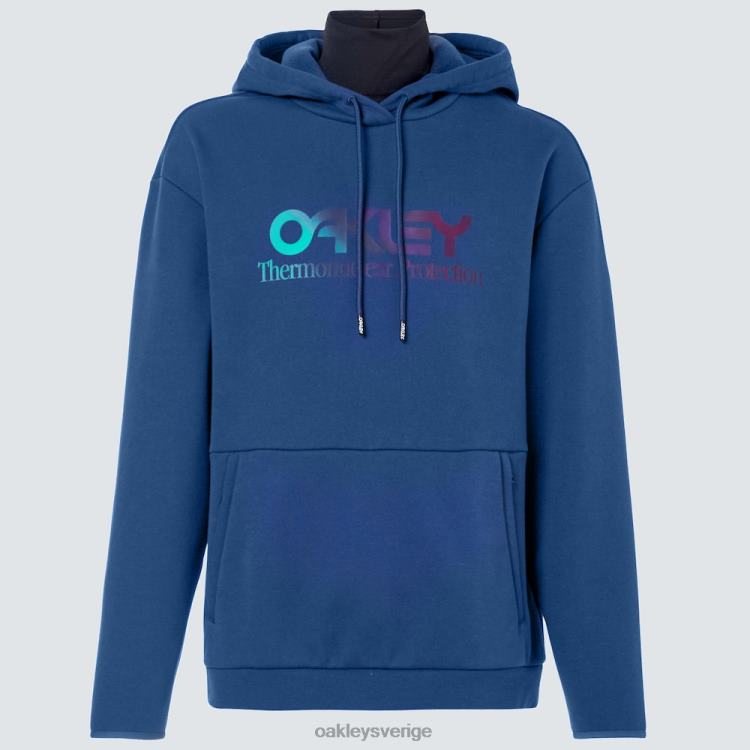 Oakley rider long 2.0 hoodie T8RX02453 poseidon