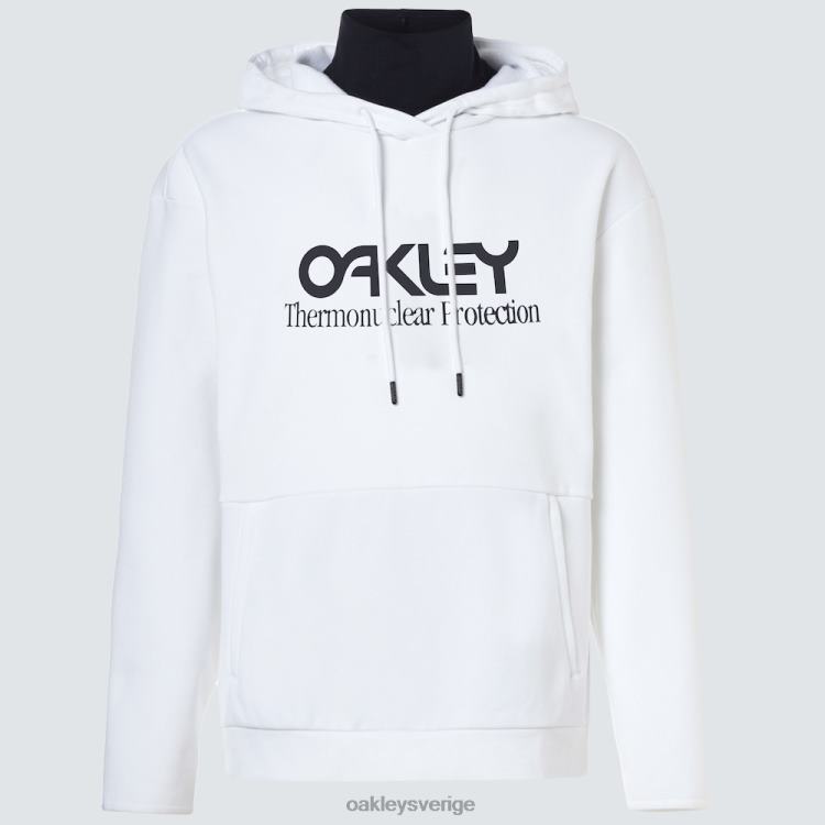 Oakley rider long 2.0 hoodie T8RX02454 vit svart