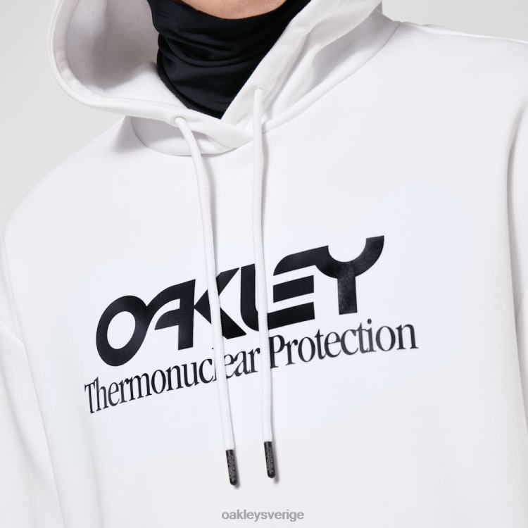 Oakley rider long 2.0 hoodie T8RX02454 vit svart