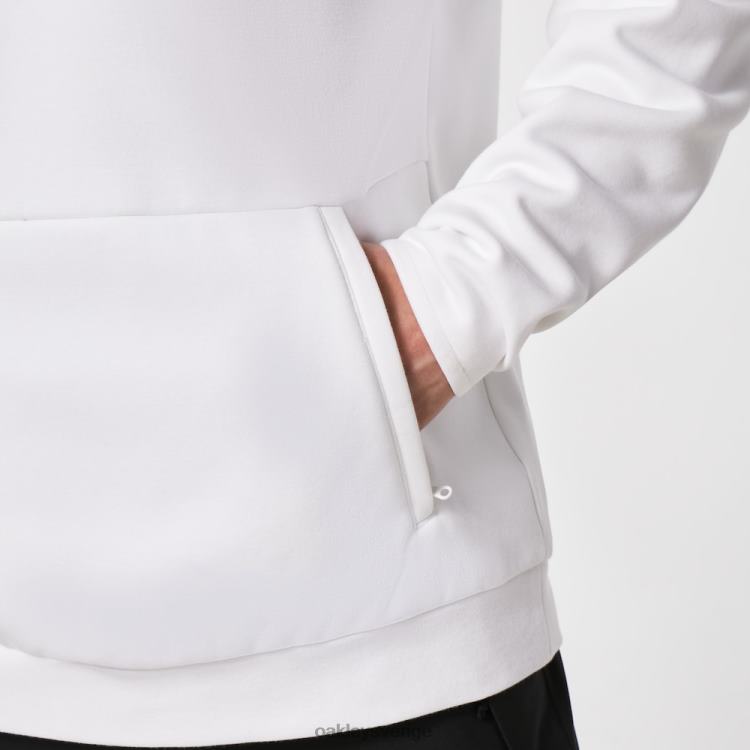 Oakley rider long 2.0 hoodie T8RX02454 vit svart