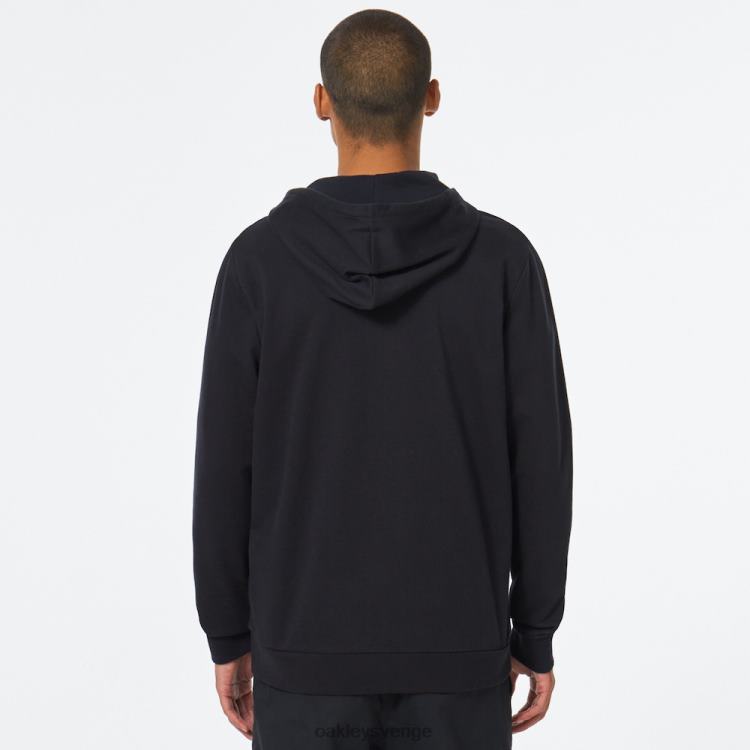 Oakley teddy huvtröja med dragkedja T8RX02506 svart/kärna camo