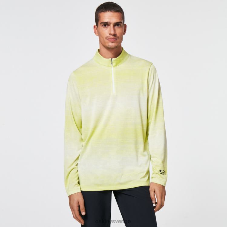 Oakley utmanare halv dragkedja T8RX02444 vit ljung