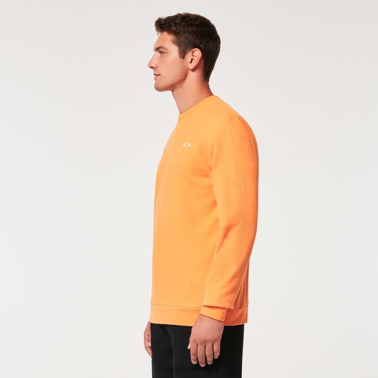 Oakley vintage crew sweatshirt T8RX02144 mjuk orange