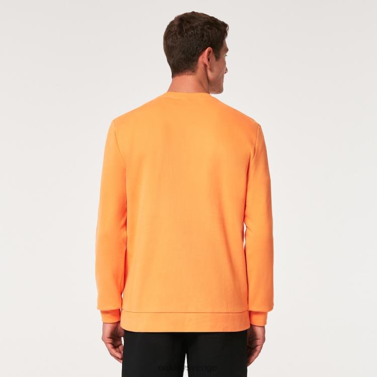 Oakley vintage crew sweatshirt T8RX02144 mjuk orange