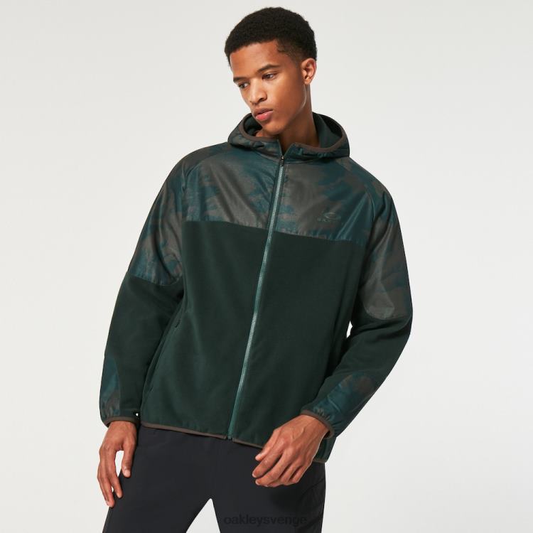 Oakley wanderlust fz hoodie T8RX02304 green/mountain td print