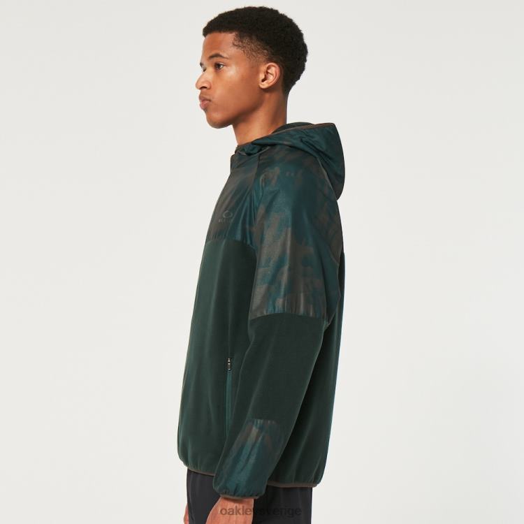 Oakley wanderlust fz hoodie T8RX02304 green/mountain td print