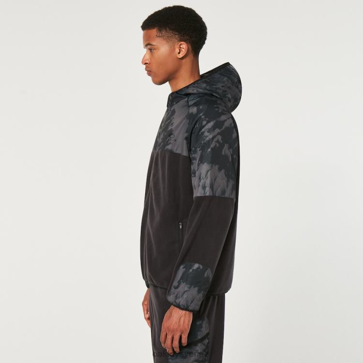 Oakley wanderlust fz hoodie T8RX02305 svart/berg td tryck