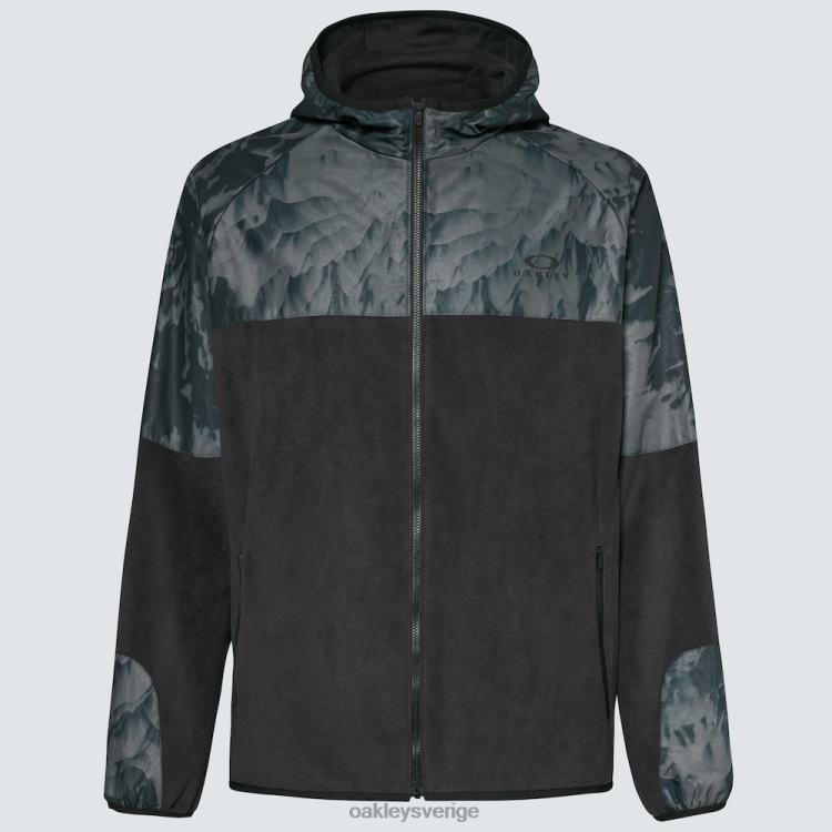 Oakley wanderlust fz hoodie T8RX02305 svart/berg td tryck