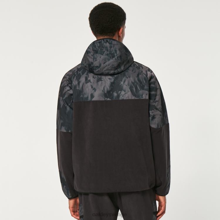 Oakley wanderlust fz hoodie T8RX02305 svart/berg td tryck