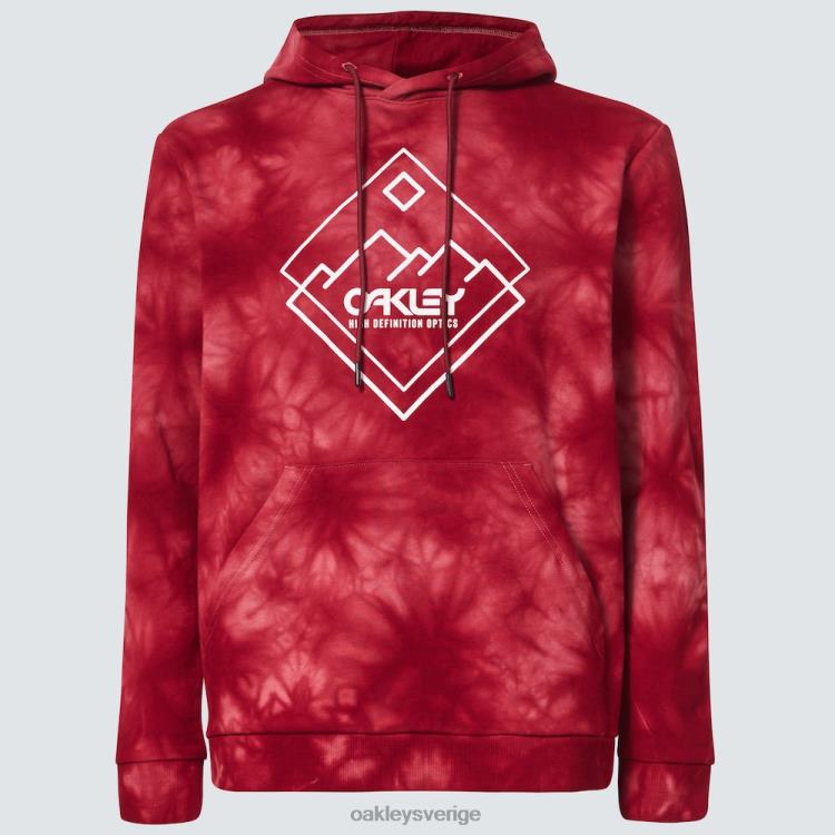 Oakley wanderlust po hoodie T8RX02309 järnröd