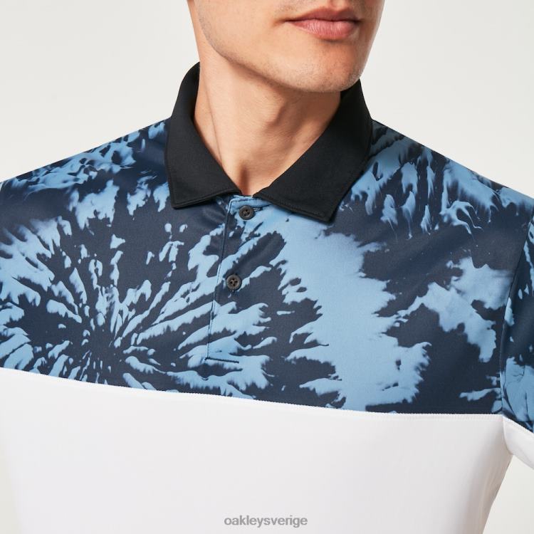Oakley mtndye clrblk polo T8RX02356 lagflotta