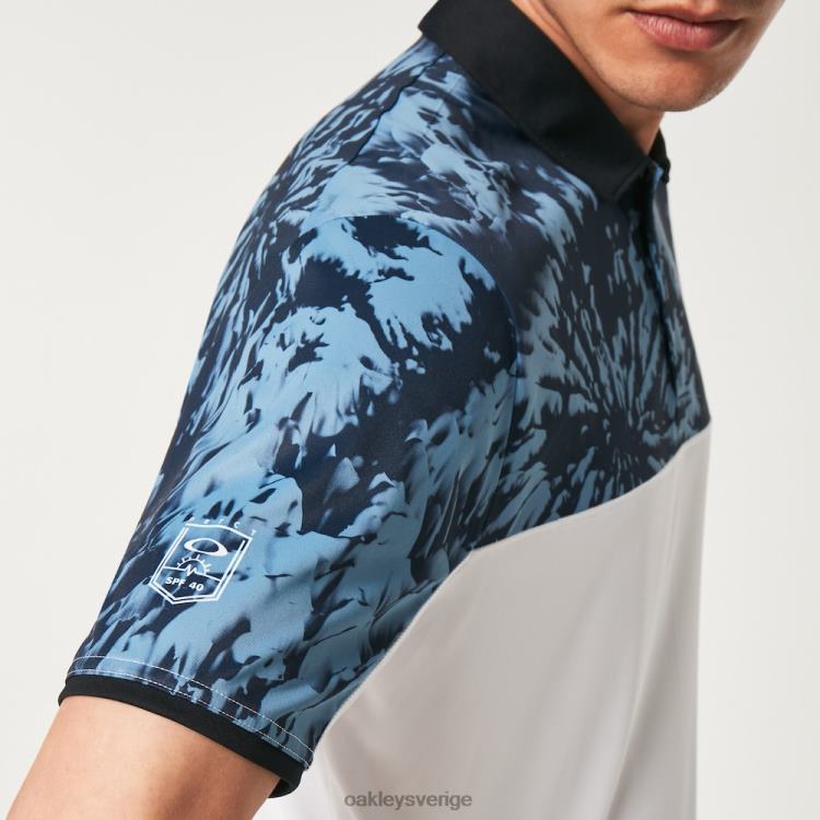 Oakley mtndye clrblk polo T8RX02356 lagflotta