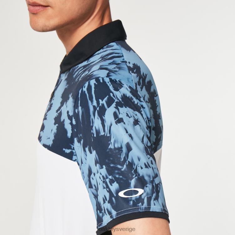 Oakley mtndye clrblk polo T8RX02356 lagflotta