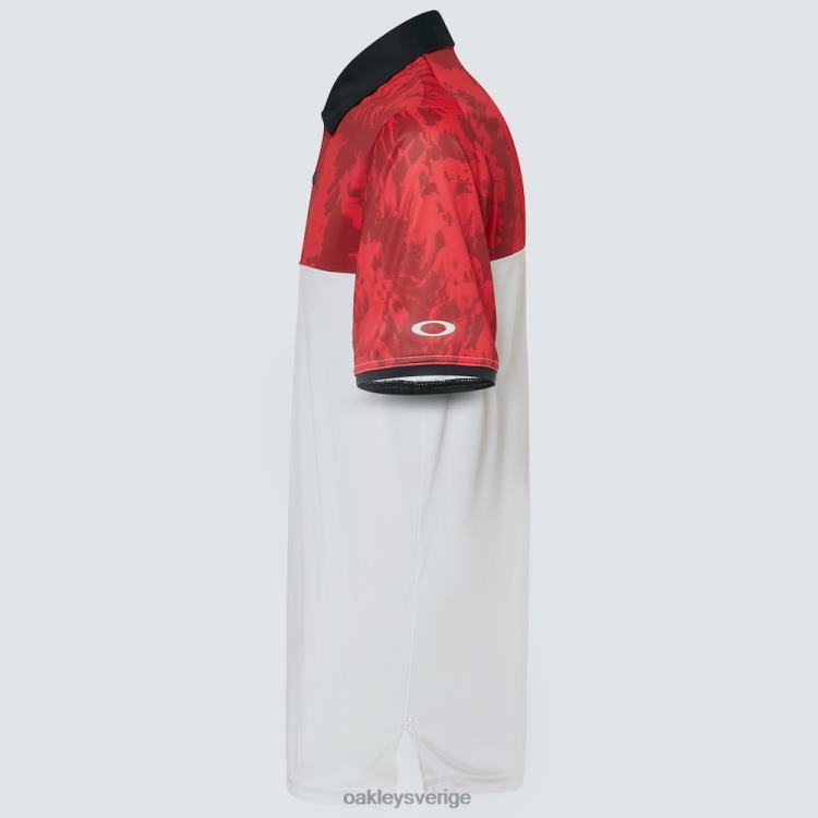 Oakley mtndye clrblk polo T8RX02358 järnröd