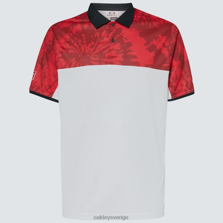 Oakley mtndye clrblk polo T8RX02358 järnröd